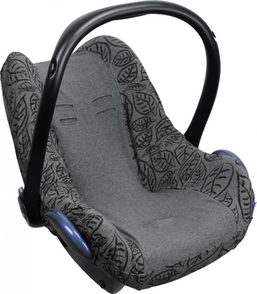 Xplorys    DOOKY Seat cover 0+ Grey Leaves -   1