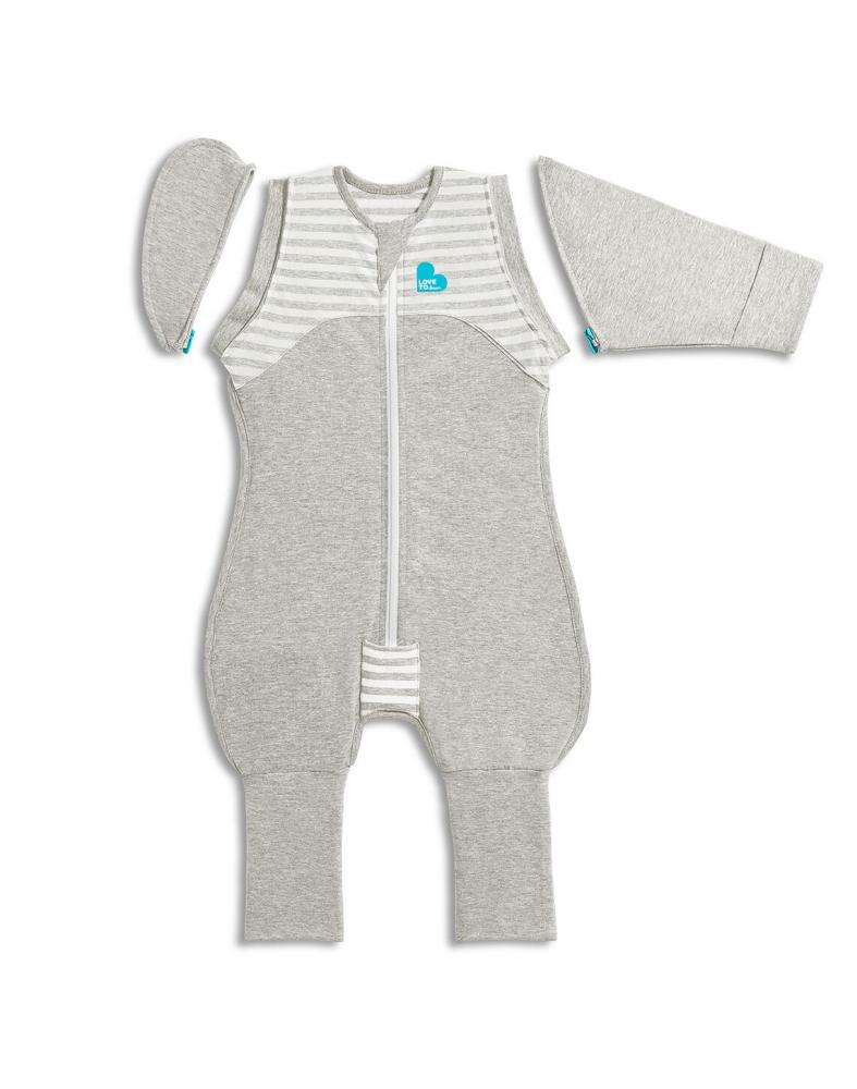 Love To Dream   Swaddle Up Transition Suit Original Grey  -   1