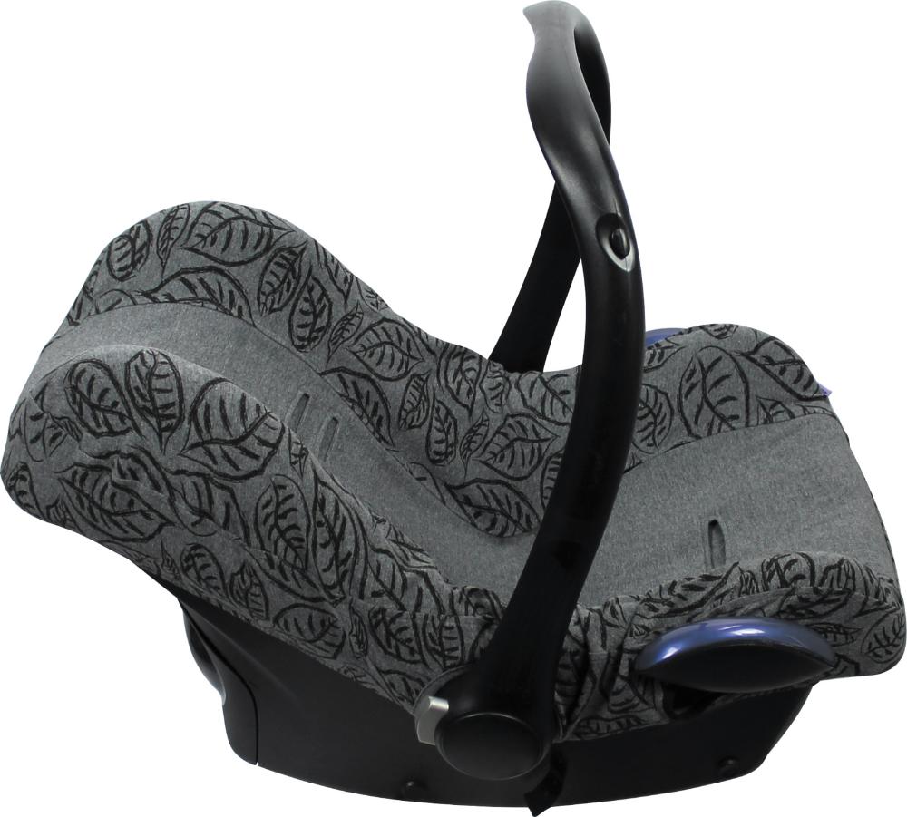 Xplorys    DOOKY Seat cover 0+ Grey Leaves -   5