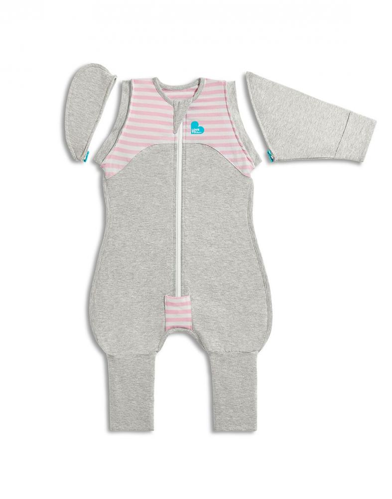 Love To Dream   Swaddle Up Transition Suit Original Pink  -   1
