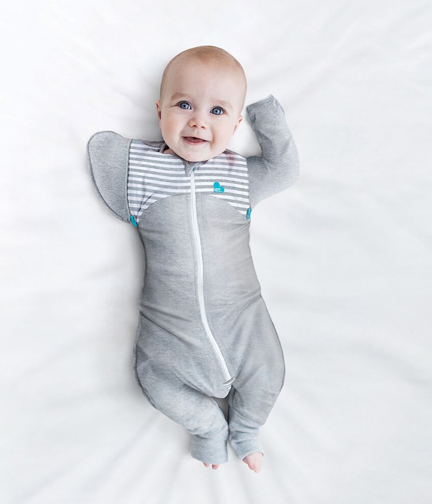 Love To Dream   Swaddle Up Transition Suit Original Grey  -   3