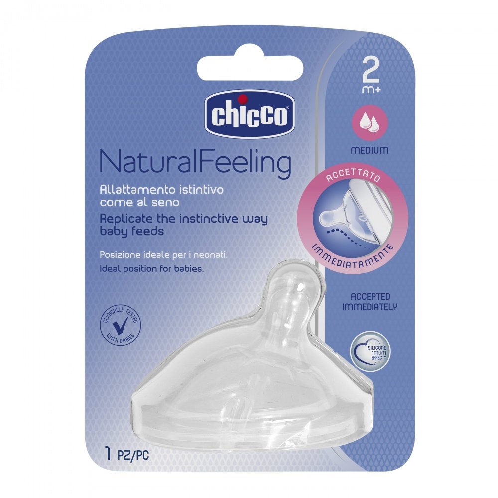 Chicco  2 +   Natural Feeling  -   1