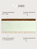 OLANT матрас детский Organic Sandwich 120*60