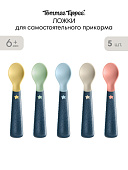 Tommee Tippee ложки для самостоятельного кормления Easygrip, 5 шт., 6 мес +