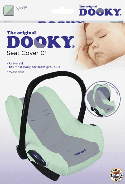 Xplorys    DOOKY Seat cover 0+ . Mint/Grey -   4