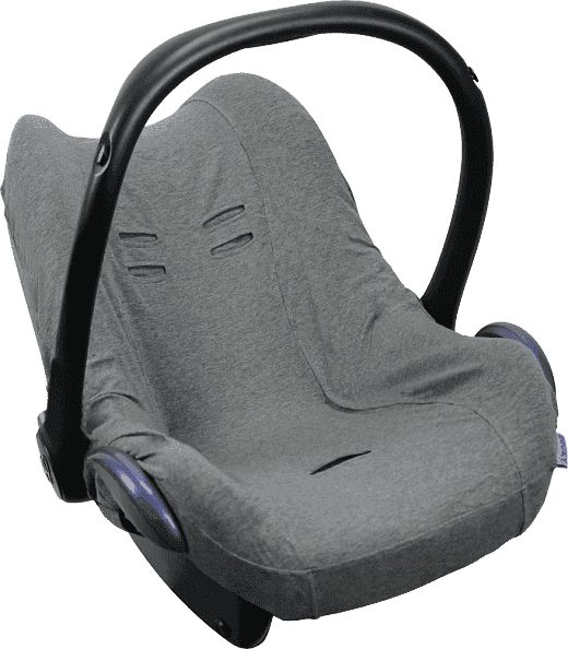 Xplorys    DOOKY Seat cover 0+ Dark Grey uni melange -   1