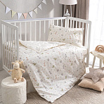 Perina комплект постельных принадлежностей для детей "Fancy" (zoo) 3 предмета