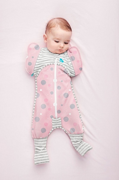 Love To Dream   Swaddle Up Transition Suit Lite Pink  -   2