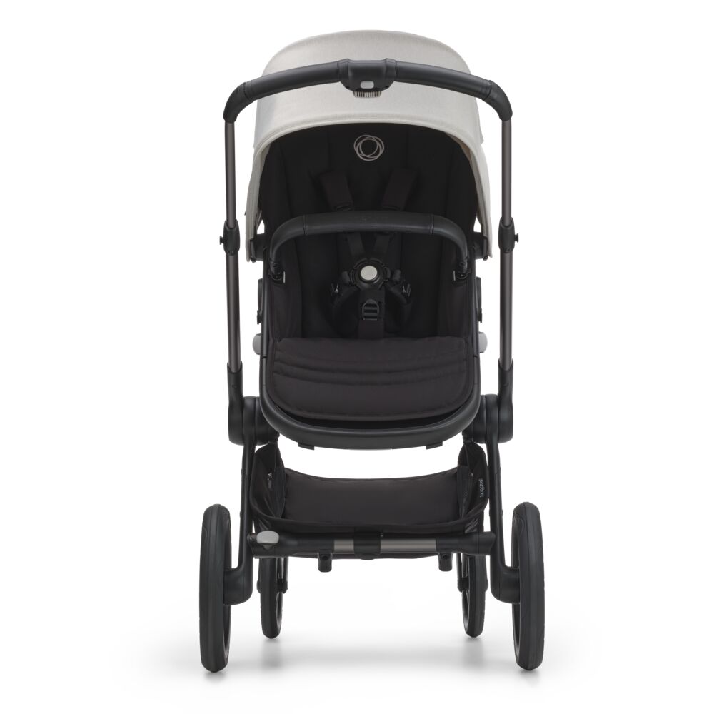 Bugaboo Fox5 коляска 2 в 1 Black/ Midnight Black/ Misty White в комплекте - фото  9