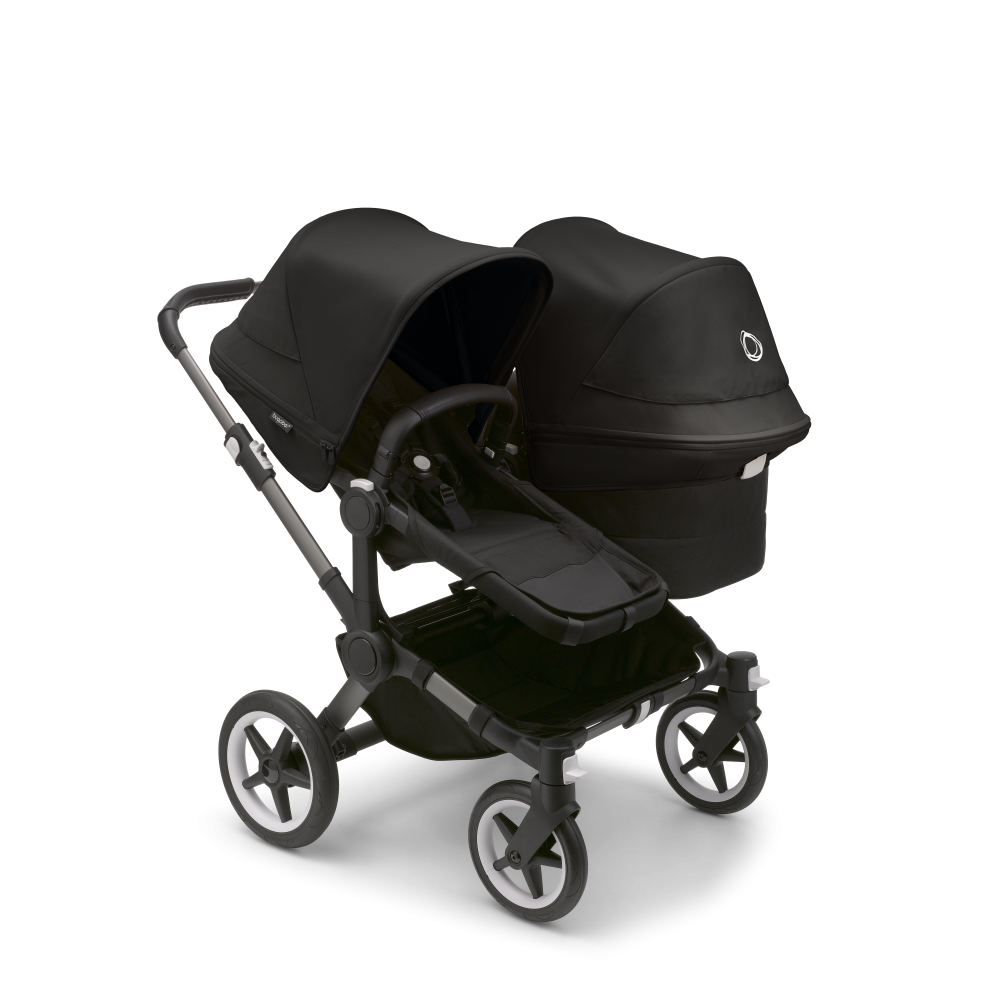 Bugaboo Donkey5 Duo коляска 2 в 1 Graphite/Midnight Black/Midnight Black - фото  21