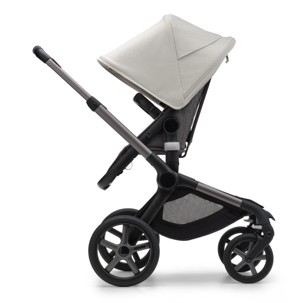 Bugaboo Fox5 коляска 2 в 1 Graphite/ Grey Melange / Misty White - фото  6