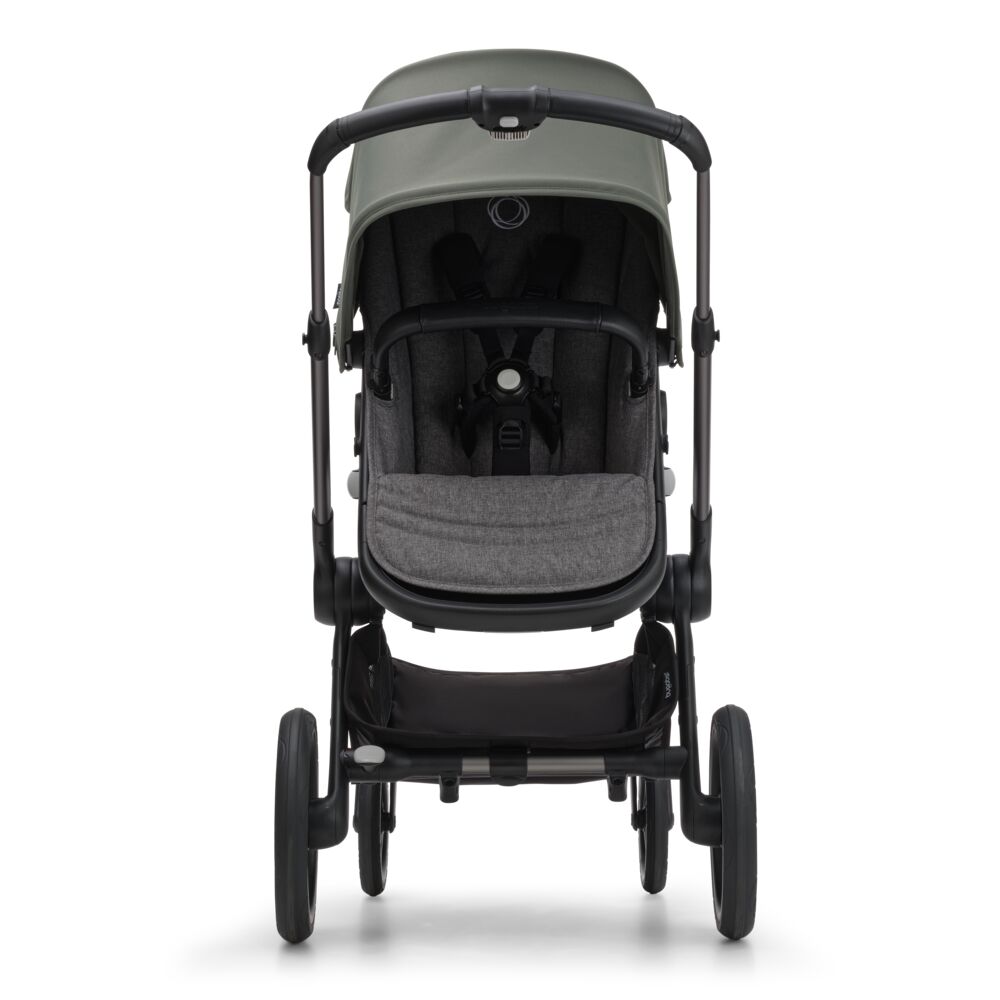 Bugaboo Fox5 коляска 2 в 1 Graphite/ Grey Melange / Forest Green - фото  5