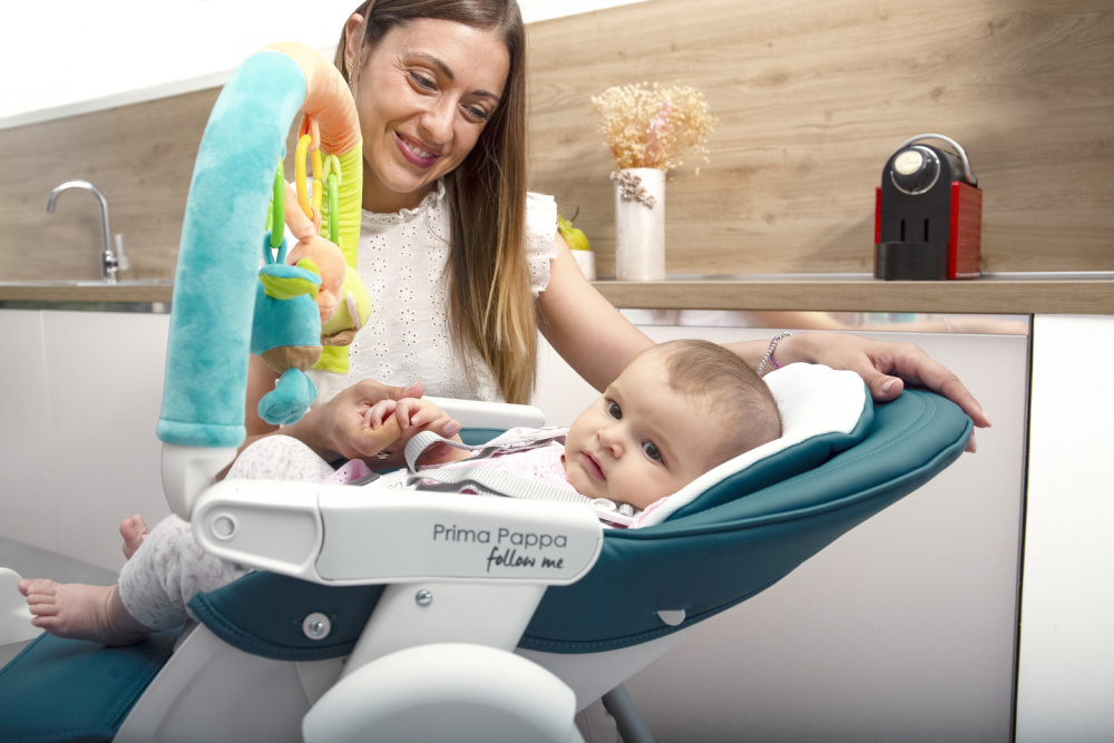 Peg Perego стульчик для кормления Prima Pappa Follow Me Plus Ice - фото  29