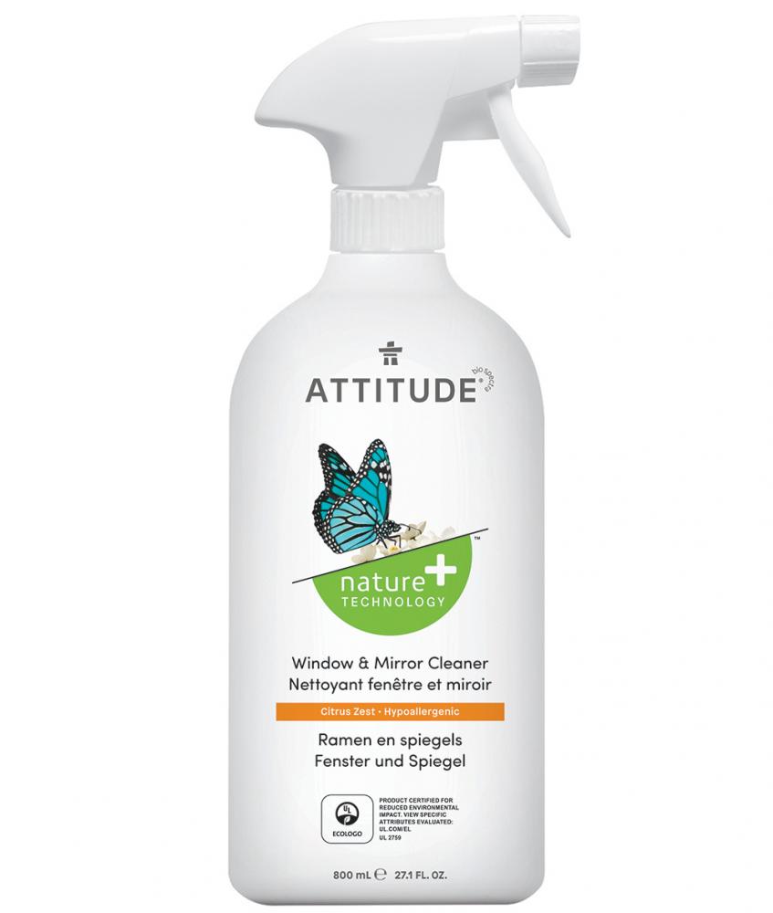 Attitude Window and Mirror Cleaner - Citrus Zest - 27.1 oz