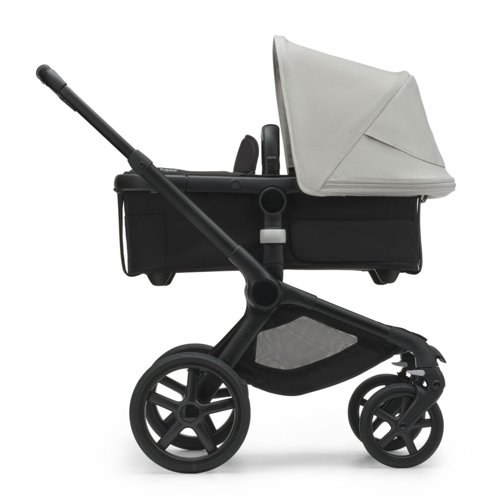 Bugaboo Fox5 коляска 2 в 1 Black/ Midnight Black/ Misty White в комплекте - фото  5