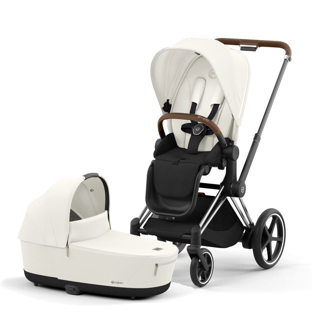 Cybex Priam IV Коляска 2 в 1 Chrome Brown /  Off White