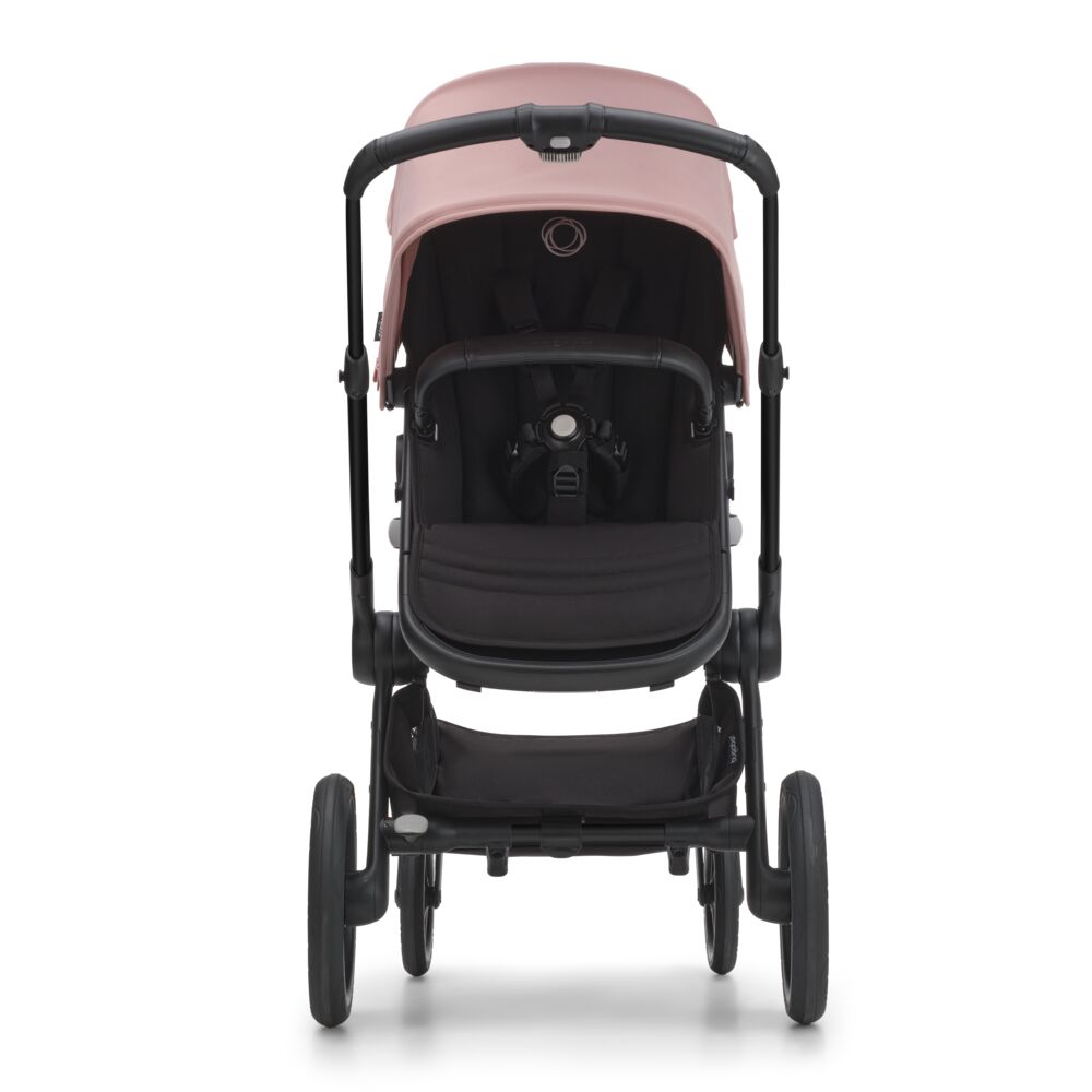 Bugaboo Fox5 коляска 2 в 1 Black/ Midnight Black/ Morning Pink в комплекте - фото  6