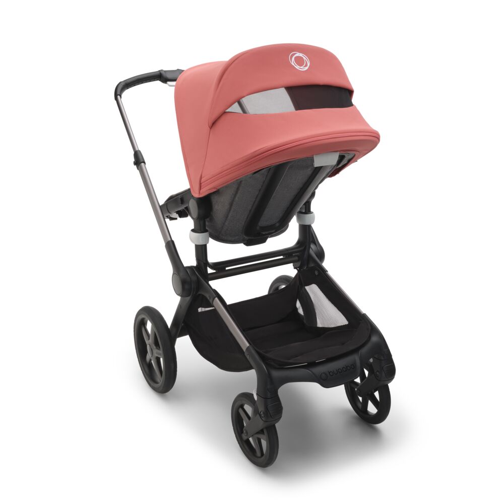 Bugaboo Fox5 2 1 Graphite Grey Melange Sunrise Red