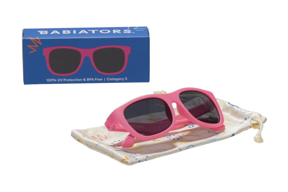 Babiators очки солнцезащитные Original Navigator розовые помыслы - фото  3