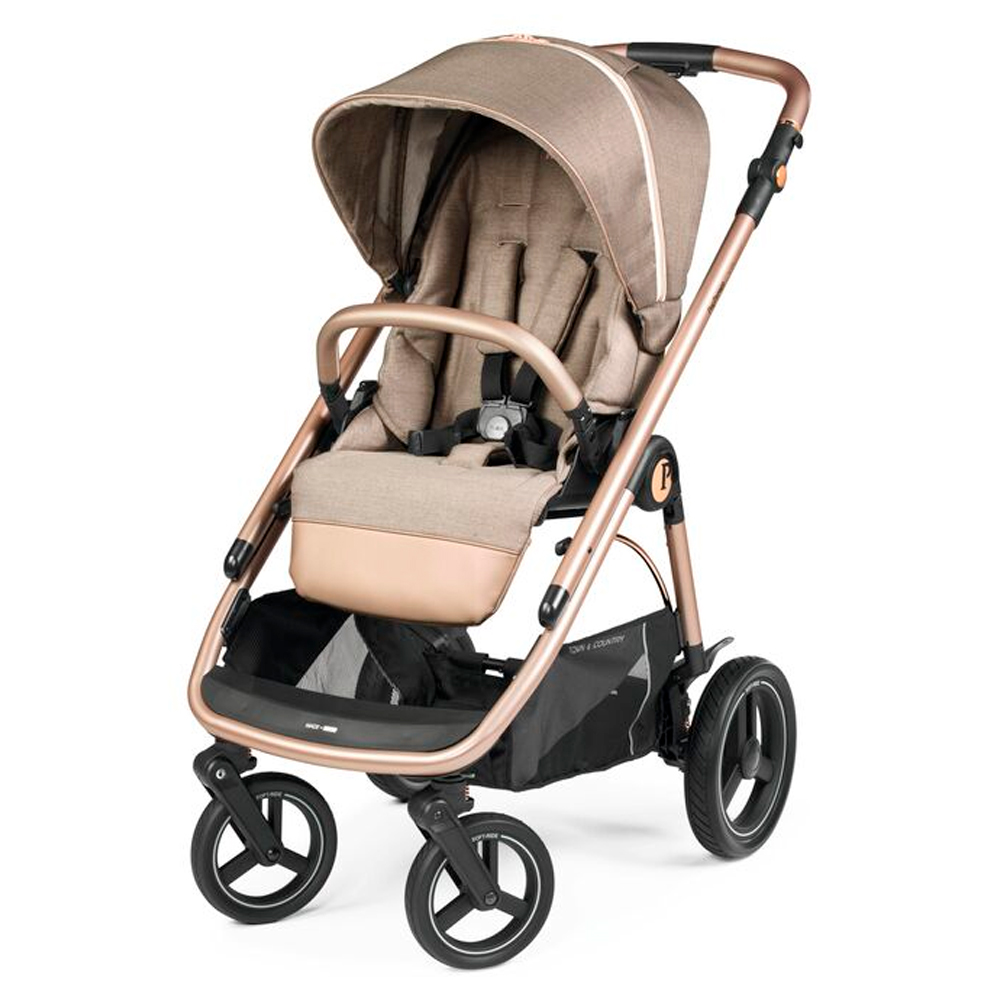 Peg Perego коляска 2 в 1 Veloce TC+Culla Belvedere Mon Amour - фото  14