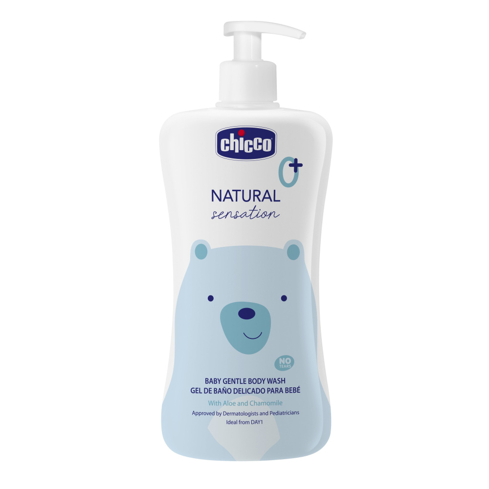 Chicco средство для купания нежное без слез 500 мл Natural Sensation