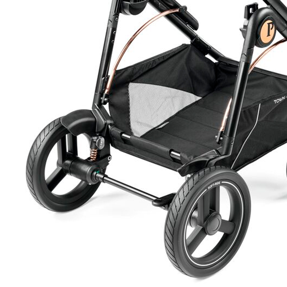 Peg Perego коляска 2 в 1 Veloce TC+Culla Belvedere Blueshine - фото  19