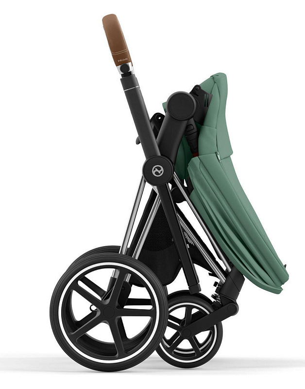 Cybex Priam IV Коляска 2 в 1 Chrome Brown /  Leaf Green - фото  11