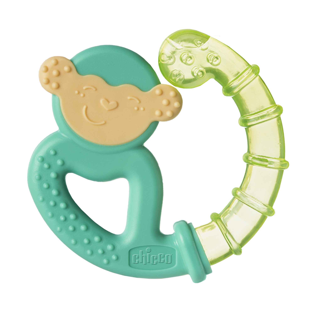 Chicco прорезыватель с зубным кольцом Fresh Monkey - фото  1