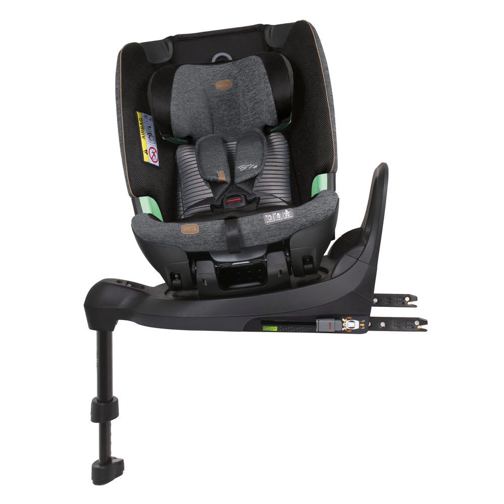 Chicco Автокресло (гр. 0+/1/2/3) Bi-seat is air car seat W/Base air, Black - фото  19