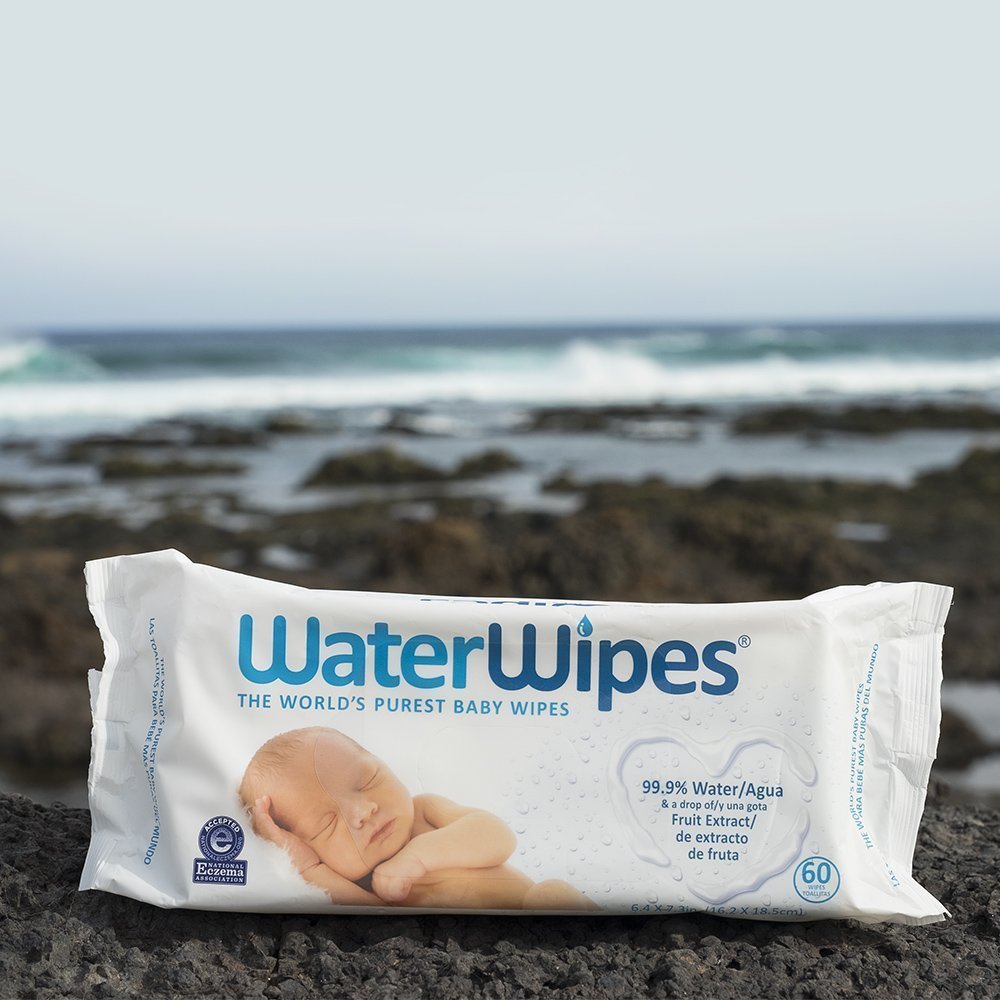 Waterwipes салфетки влажные детские WaterWipes® Original 60 листов 2 уп.(120 листов) - фото  4