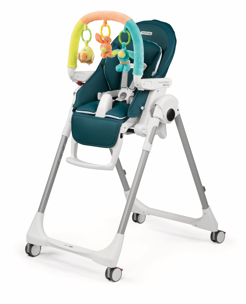 Peg Perego стульчик для кормления Prima Pappa Follow Me Plus Petrolio - фото  4