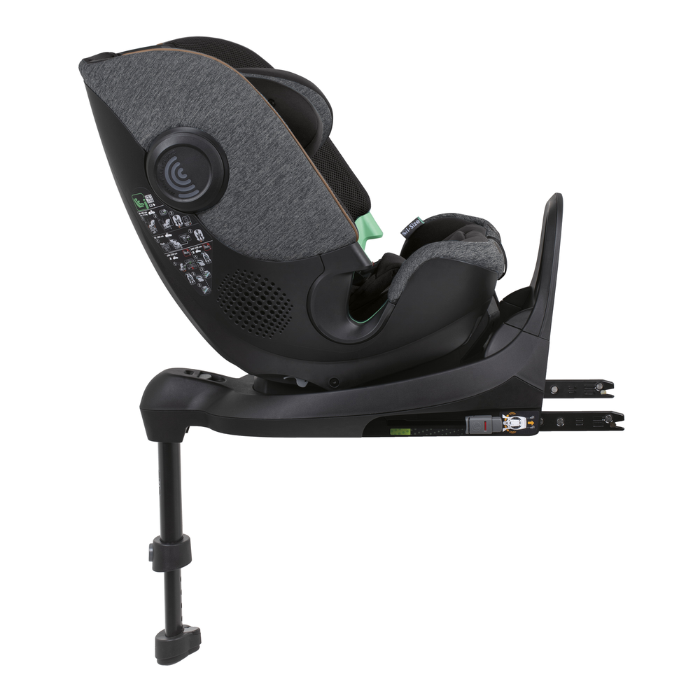 Chicco Автокресло (гр. 0+/1/2/3) Bi-seat is air car seat W/Base air, Black - фото  6