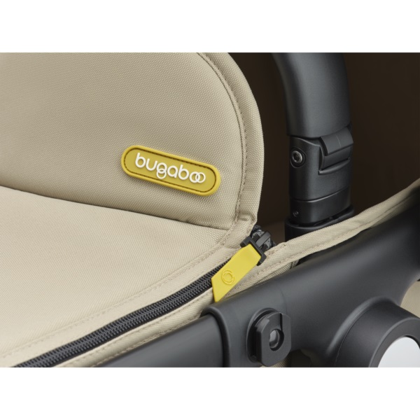 Bugaboo Fox Cub коляска 2 в 1 Black/ Desert Beige/Desert Beige - фото  8