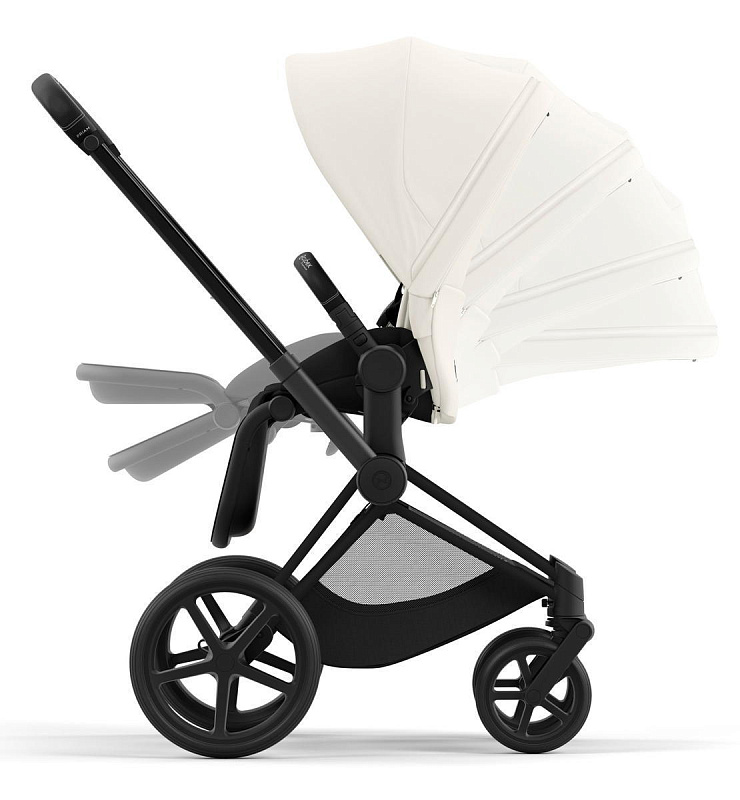 Cybex Priam IV Коляска 2 в 1 Matt Black / Off White - фото  12