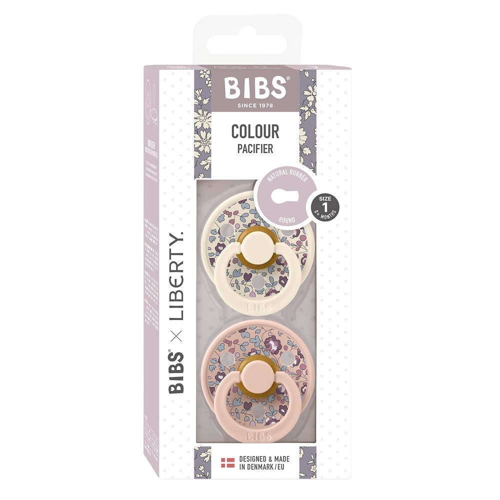 BIBS    Liberty Colour 2 , Eloise/Blush -   5