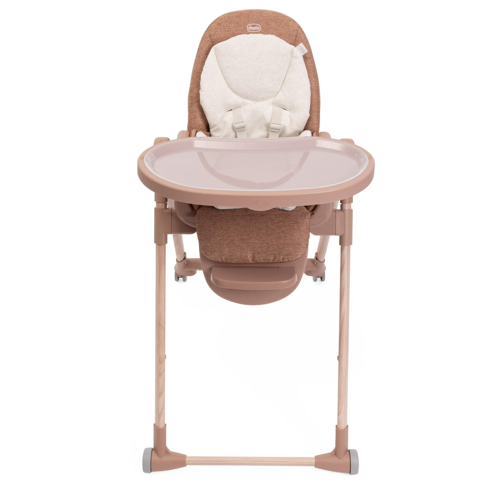 Chicco стульчик для кормления Polly Armonia Terracotta - фото  3