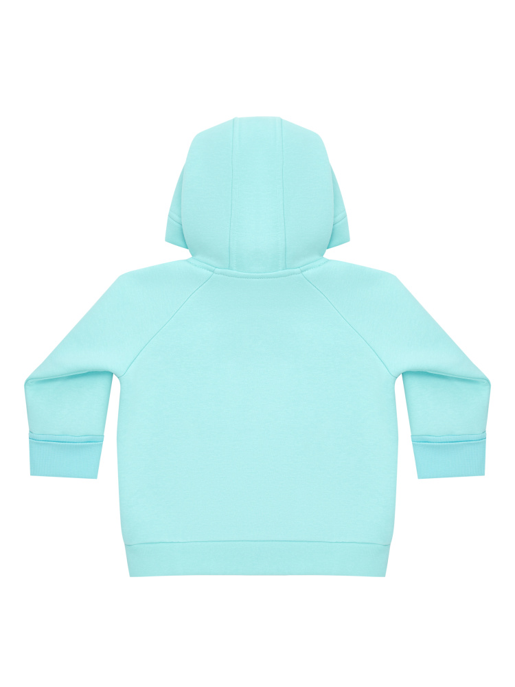 OLANT BABY худи с капюшоном Siberia Turquoise - фото  3