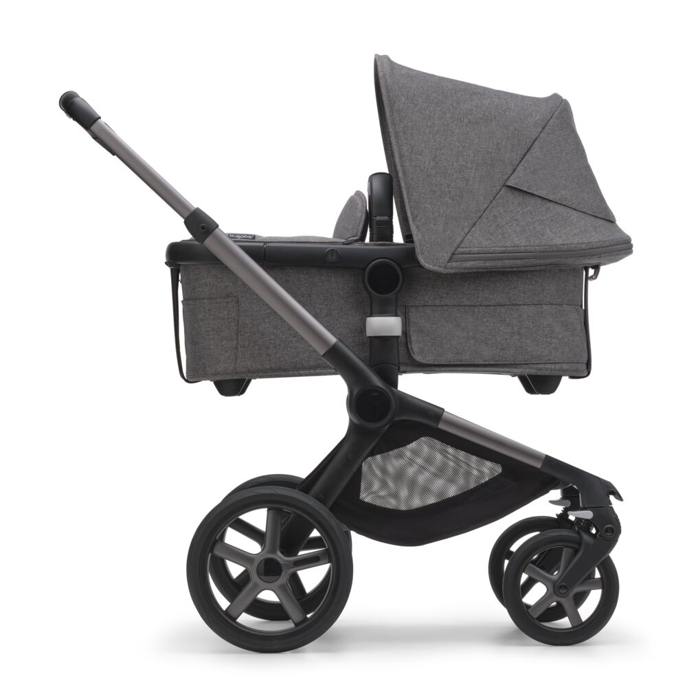 Bugaboo Fox5 коляска 2 в 1 Graphite/ Grey Melange / Grey Melange - фото  4