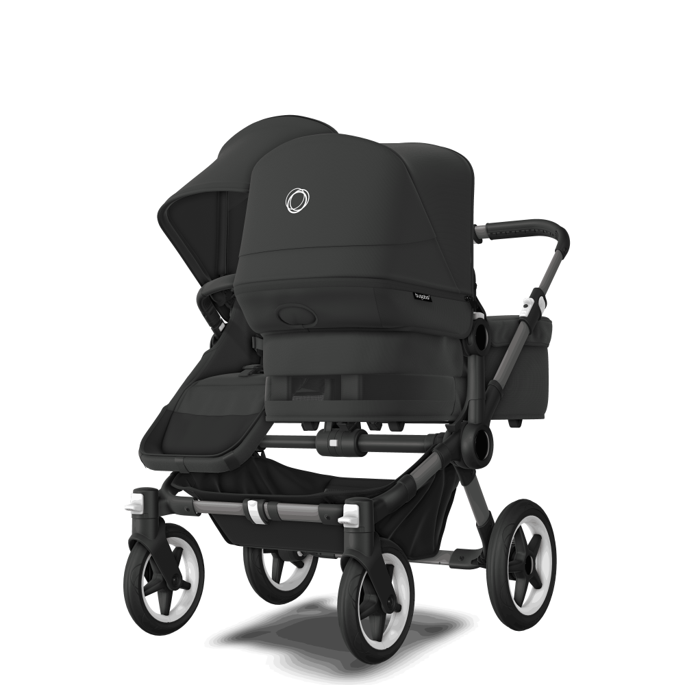 Bugaboo Donkey5 Duo коляска 2 в 1 Graphite/Midnight Black/Midnight Black - фото  9