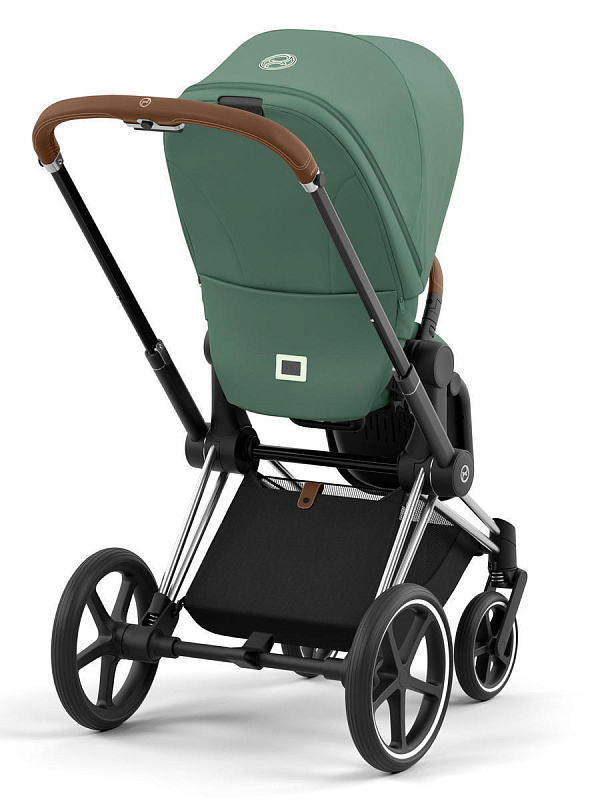 Cybex Priam IV Коляска 2 в 1 Chrome Brown /  Leaf Green - фото  16