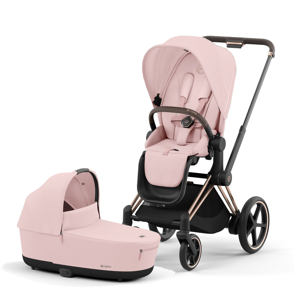 Cybex Priam IV Коляска 2 в 1 Rosegold /  Peach Pink