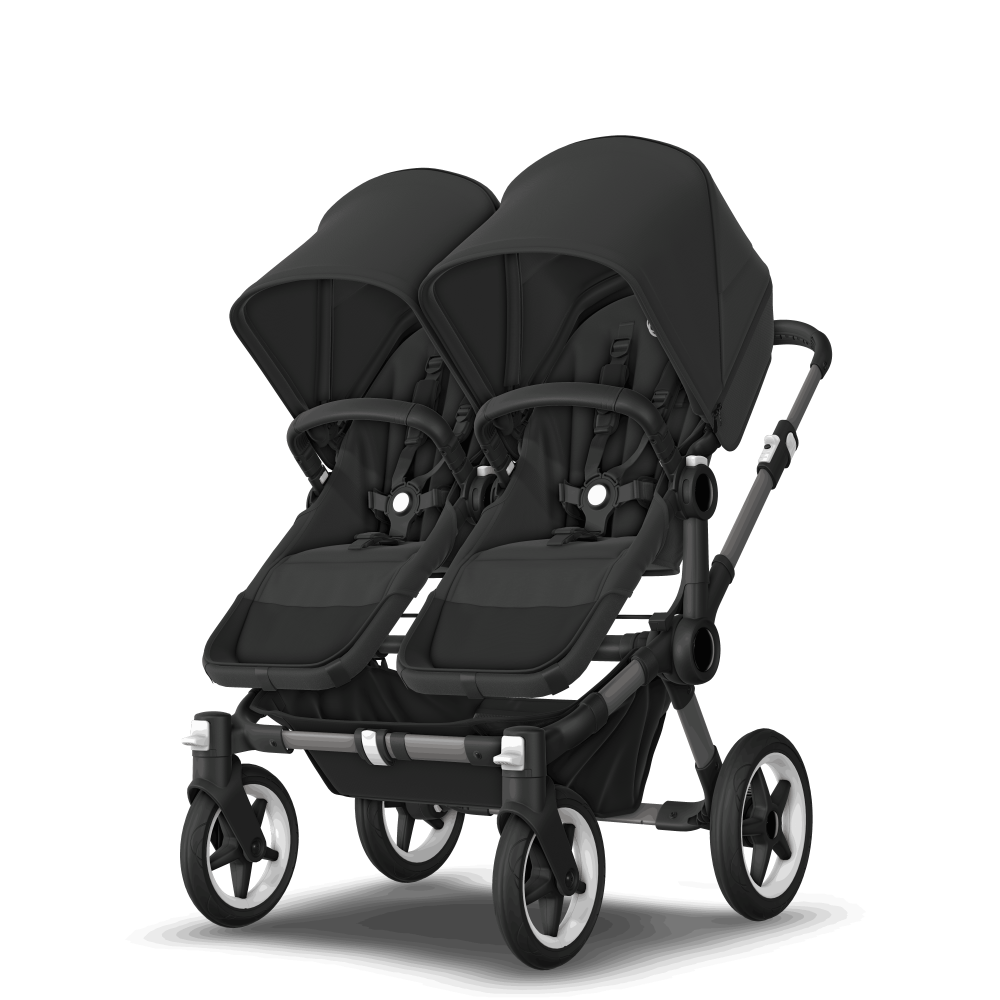 Bugaboo Donkey5 Duo коляска 2 в 1 Graphite/Midnight Black/Midnight Black - фото  5