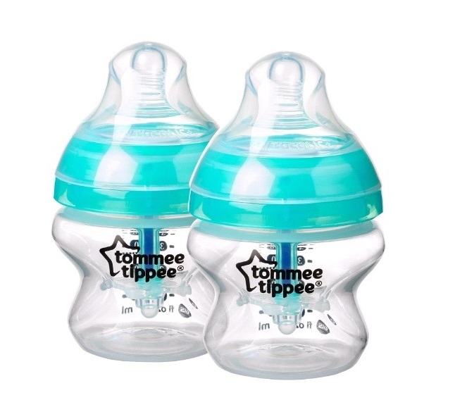 Tommee Tippee бутылочка для кормления Advanced Anti-Colic, 150 мл., 0+, 2 шт.