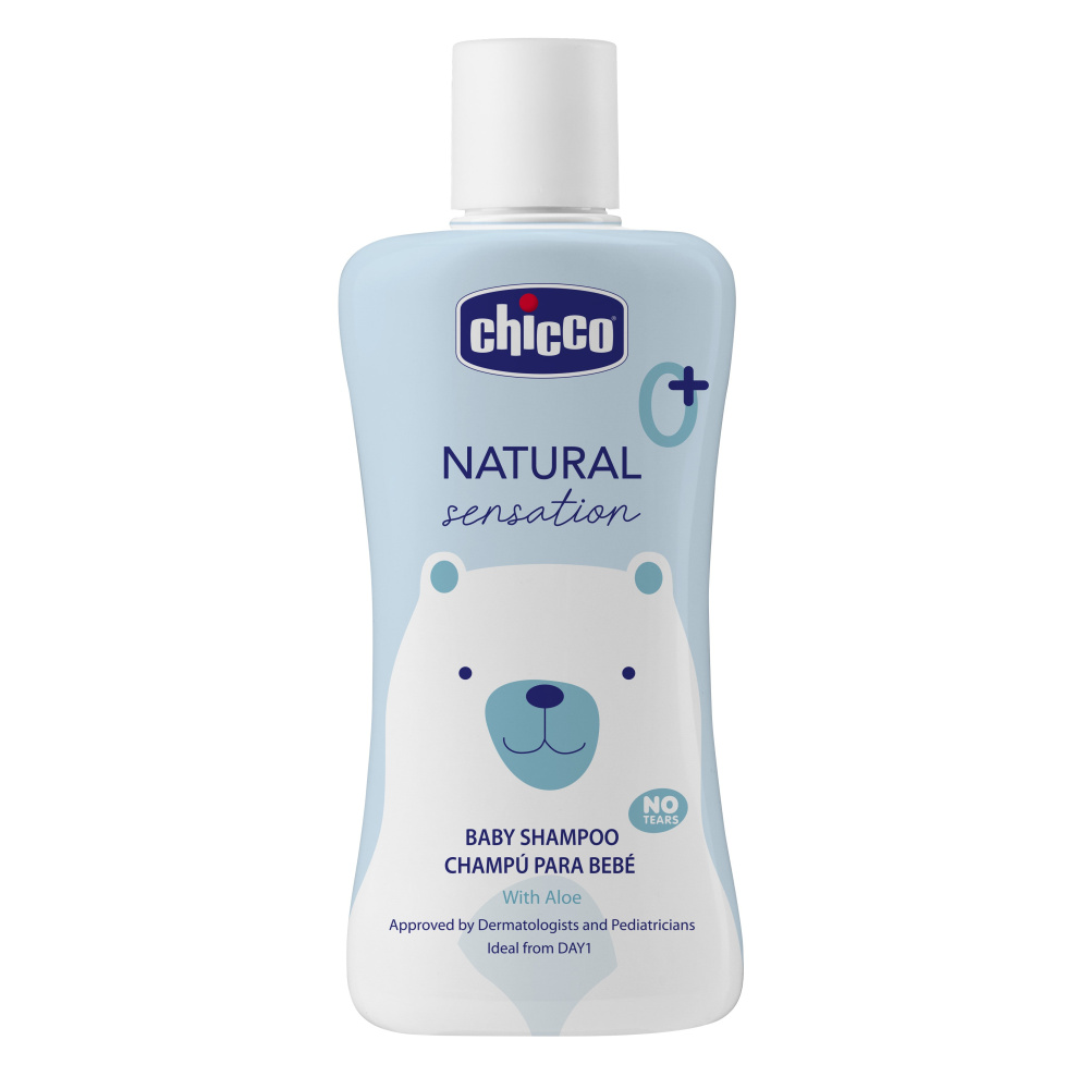 Chicco шампунь без слез 200 мл Natural Sensation