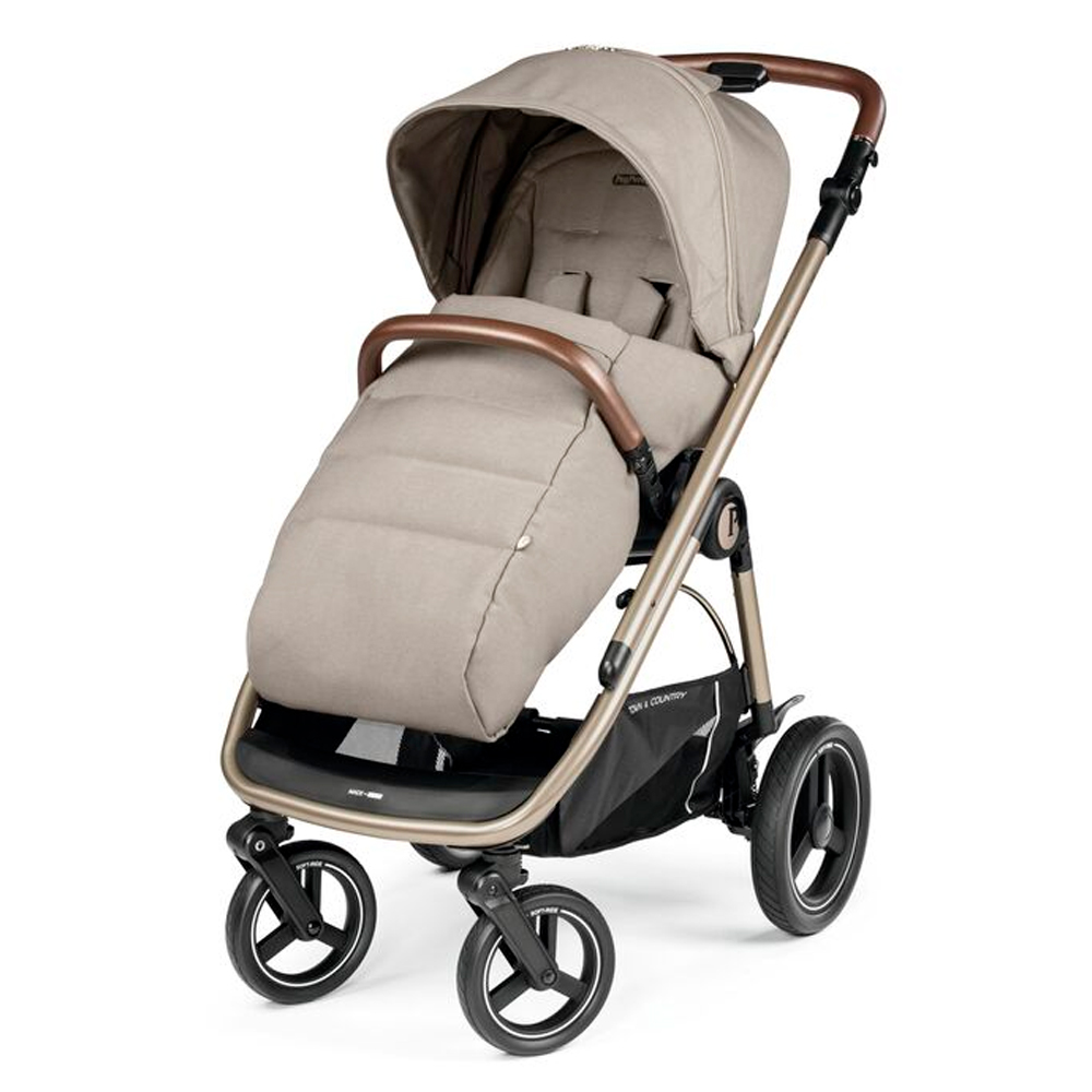 Peg Perego коляска 2 в 1 Veloce TC+Culla Belvedere Mon Amour - фото  13