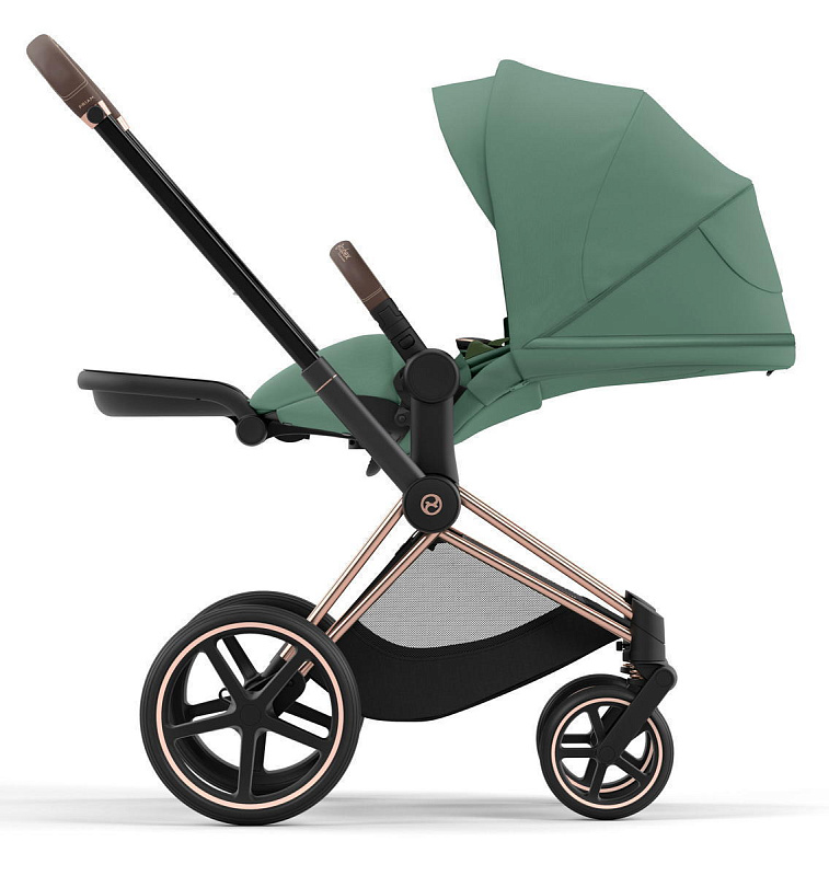 Cybex Priam IV Коляска 2 в 1 Rosegold / Leaf Green - фото  11