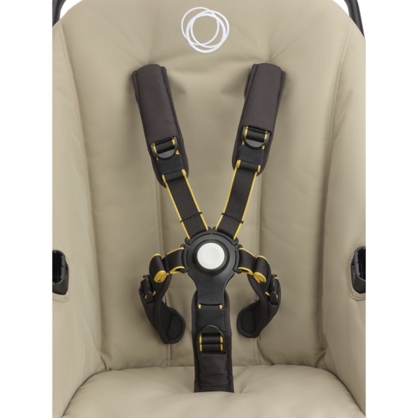 Bugaboo Fox Cub коляска 2 в 1 Black/ Desert Beige/Desert Beige - фото  9