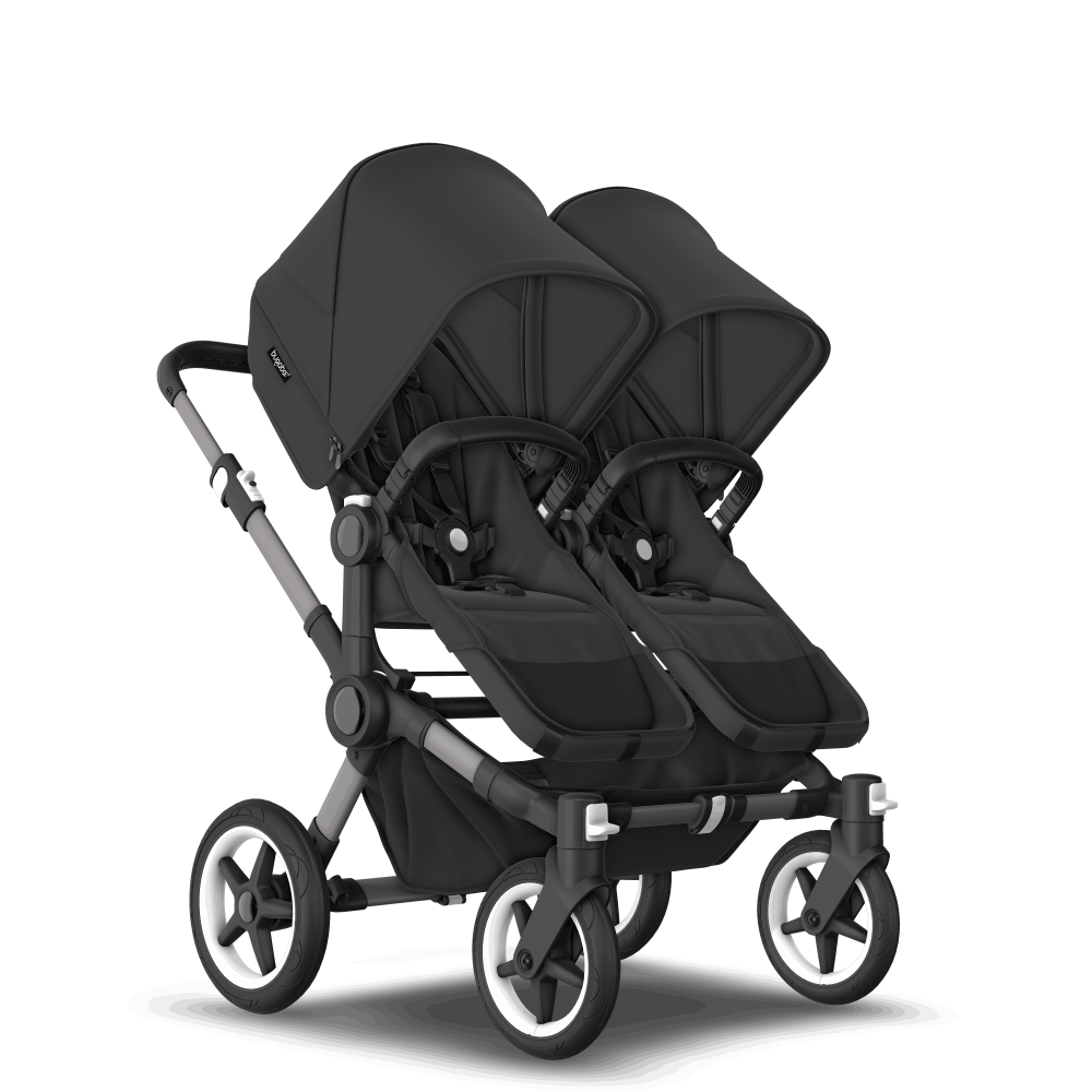 Bugaboo Donkey5 Duo коляска 2 в 1 Graphite/Midnight Black/Midnight Black - фото  6