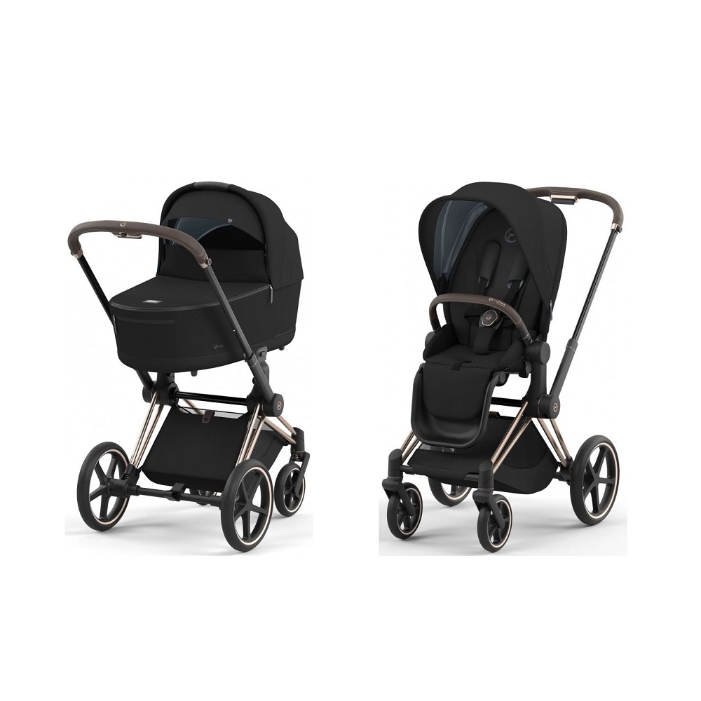 Cybex Priam IV Коляска 2 в 1 Rosegold /  Sepia Black