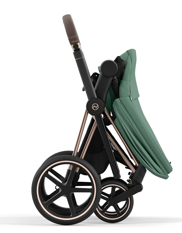 Cybex Priam IV Коляска 2 в 1 Rosegold / Leaf Green - фото  10